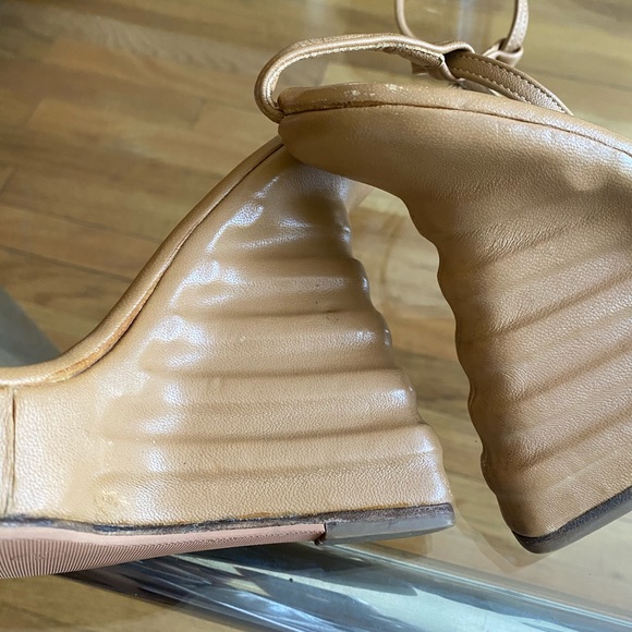 ❤️SKY Platform Tan Sandals - Picture 5 of 7